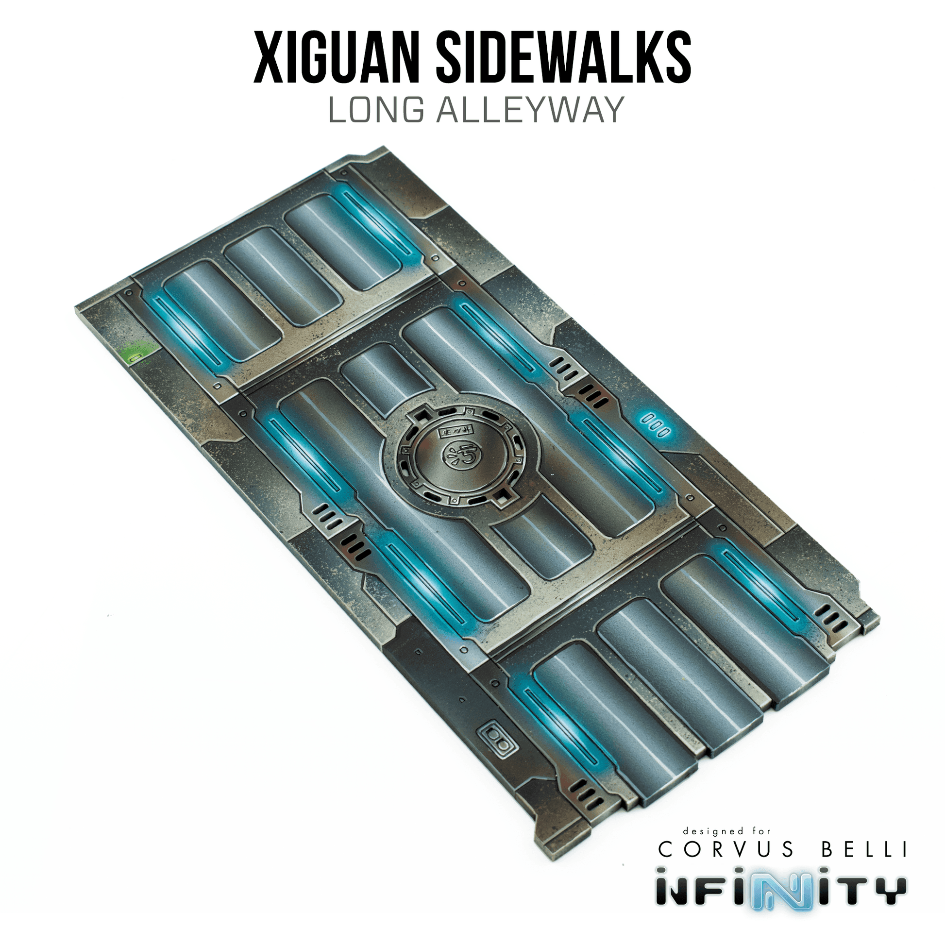 Xiguan Sidewalk - Alleyways and Courtyard - Bare MDF