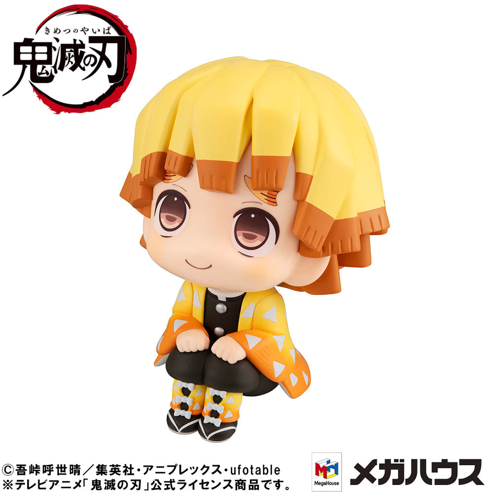 Lookup Demon Slayer Zenitsu Agatsuma Smile Ver. - Kimetsu no Yaiba Sitting Figure
