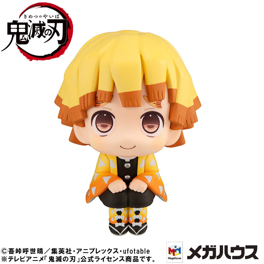 Lookup Demon Slayer Zenitsu Agatsuma Smile Ver. - Kimetsu no Yaiba Sitting Figure