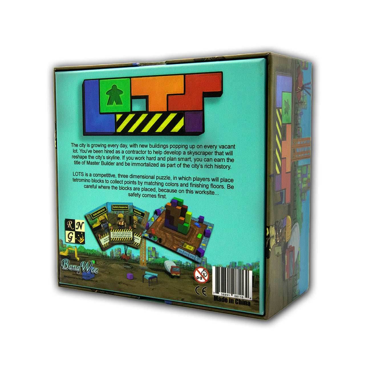 LOTS: A Competitive Tower Building Game - 
