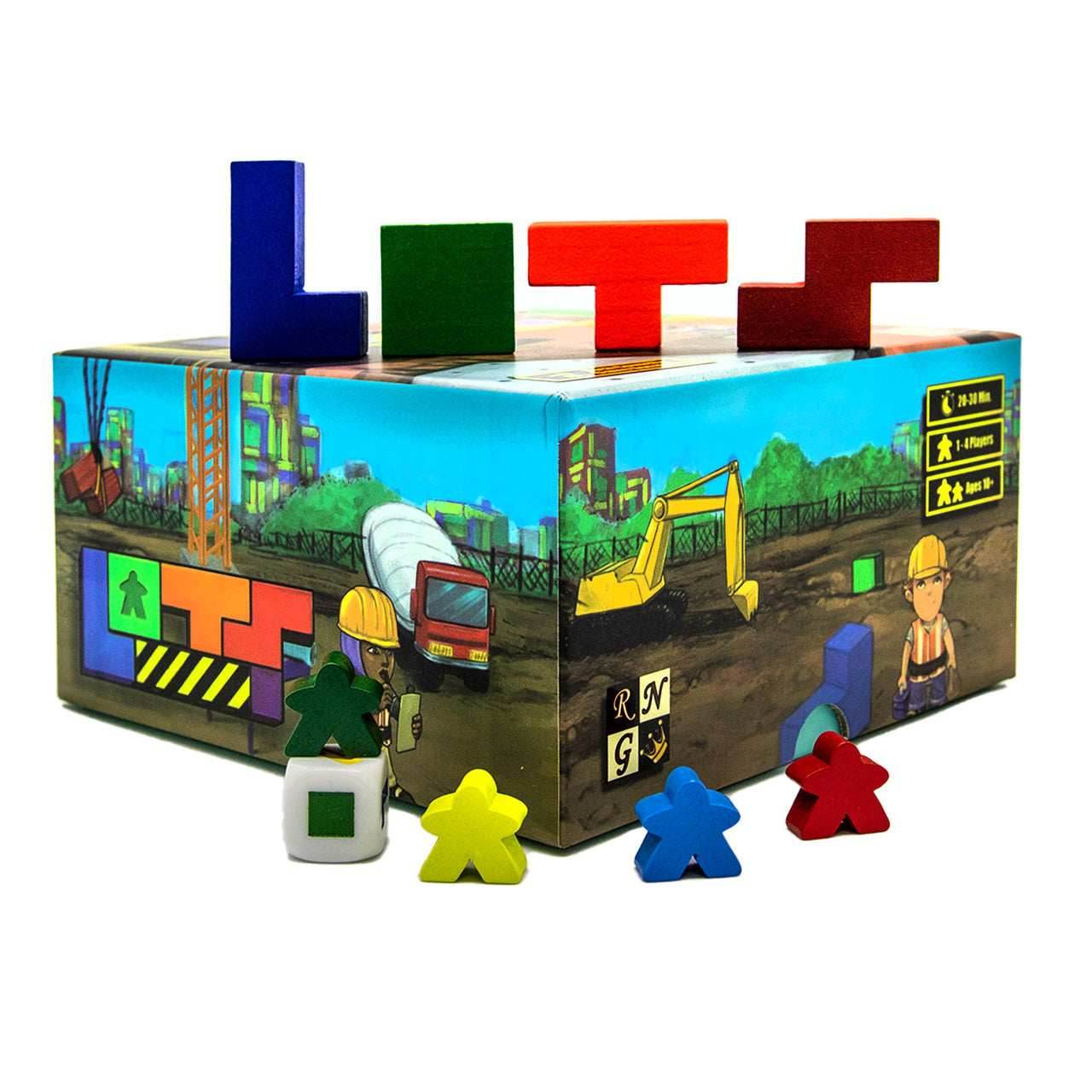 LOTS: A Competitive Tower Building Game - 