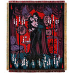 Love Bite - Vampire Romance Woven Blanket