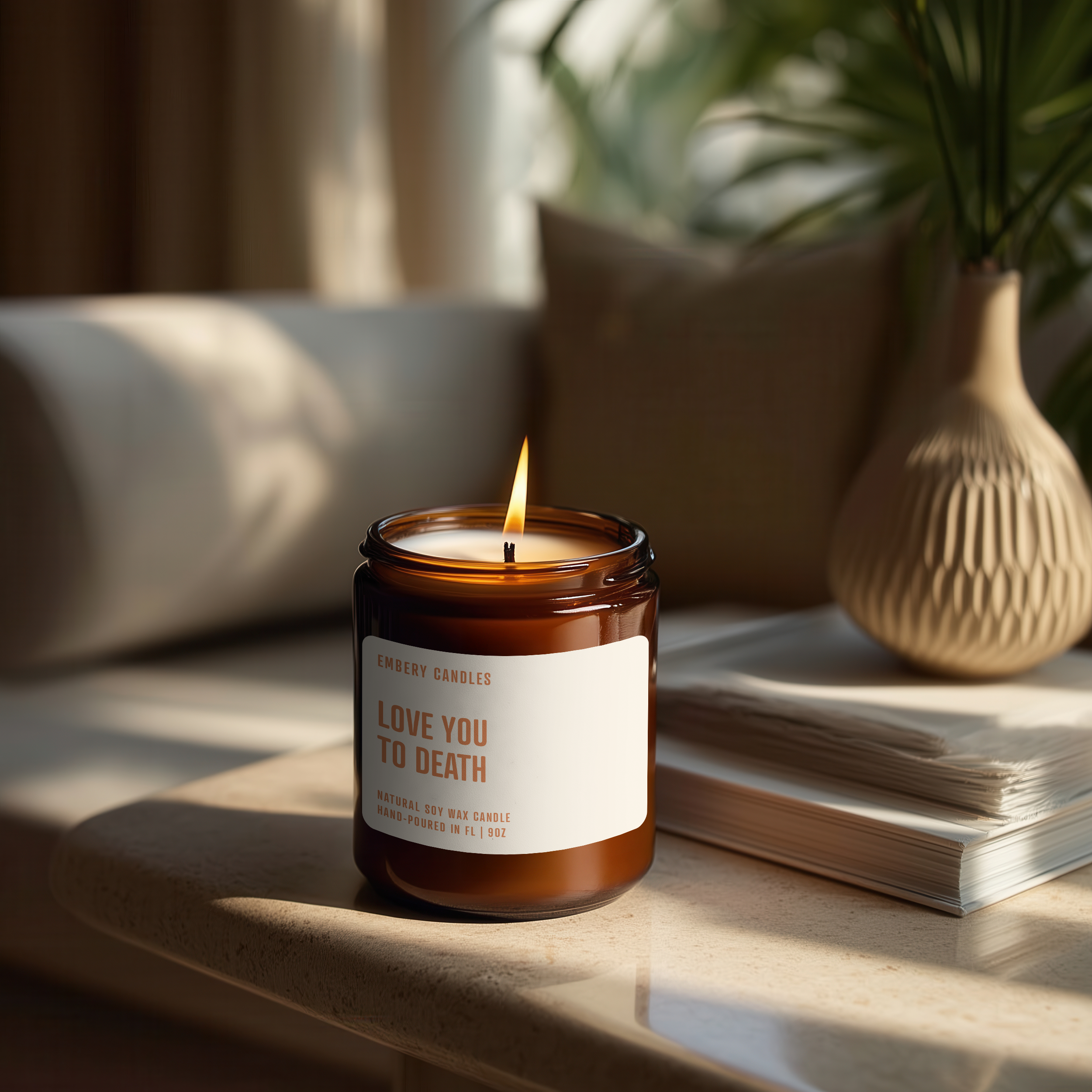 Love You To Death | Soy Wax Scented Candle