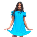 Lucy Blue Dress Women's Halloween Costume Cosplay - S