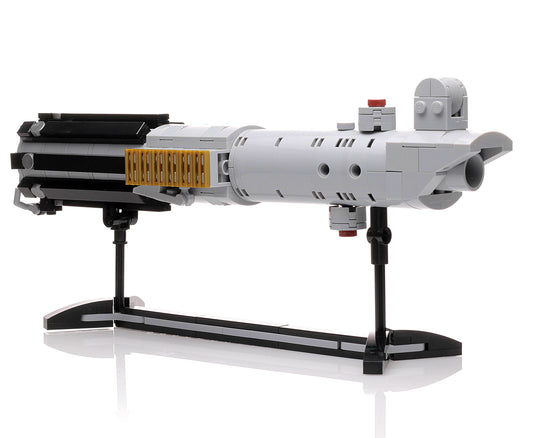 Luke Skywalker's A New Hope Lightsaber w/ Stand made using LEGO parts (Life-Size) - 