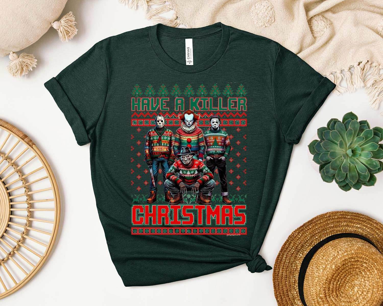 Have a Killer Christmas Graphic Tee - S