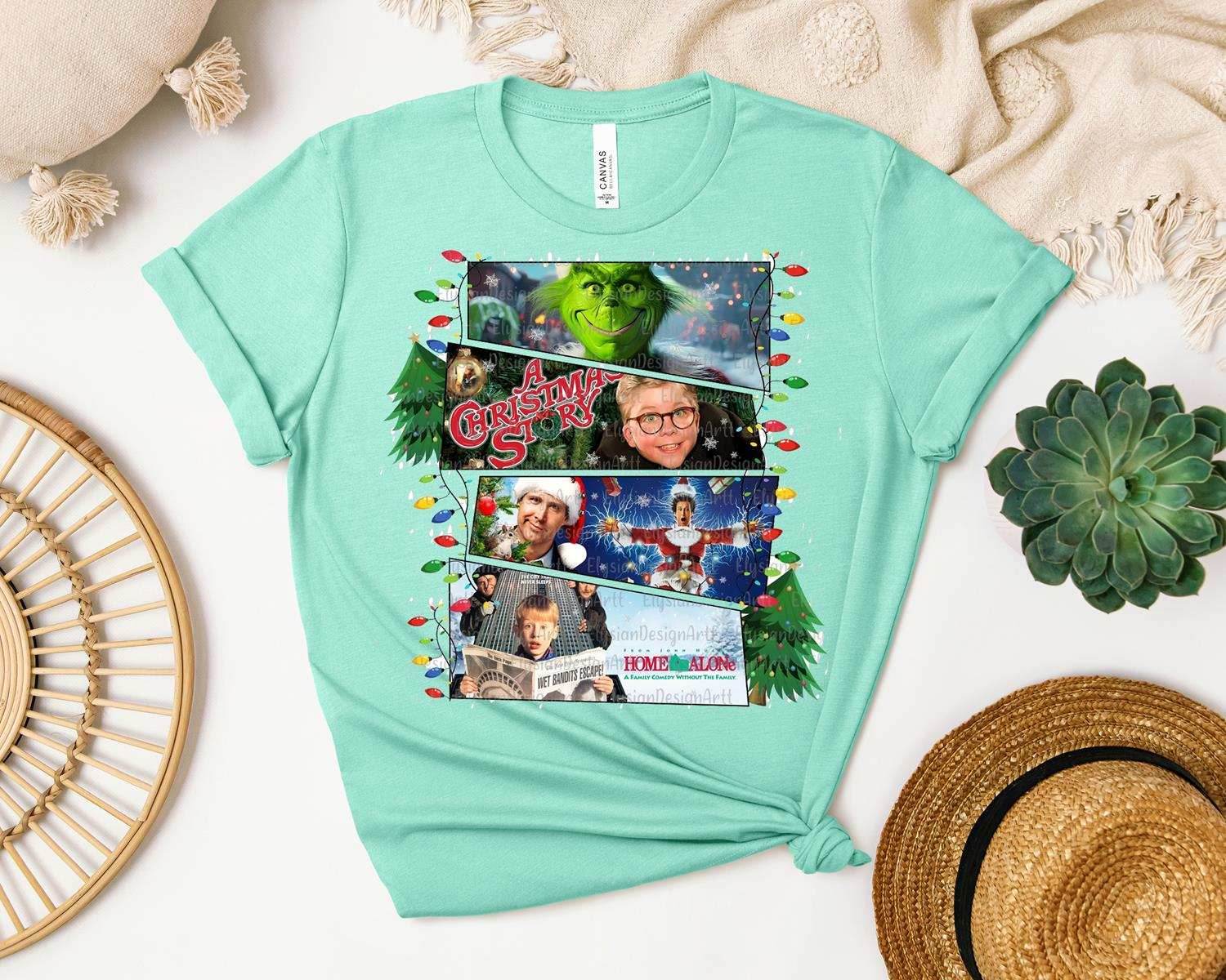 Christmas Movies Graphic Tee - S