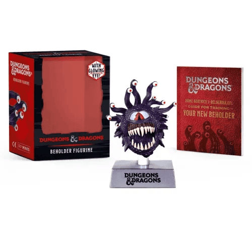 Dungeons & Dragons: Beholder Figurine: With Glowing Eye! - Paperback - 