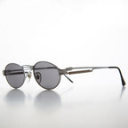 Goth Steampunk Victorian Oval Vintage Sunglass - Maxwell