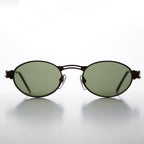 Goth Steampunk Victorian Oval Vintage Sunglass - Maxwell