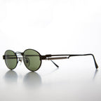 Goth Steampunk Victorian Oval Vintage Sunglass - Maxwell