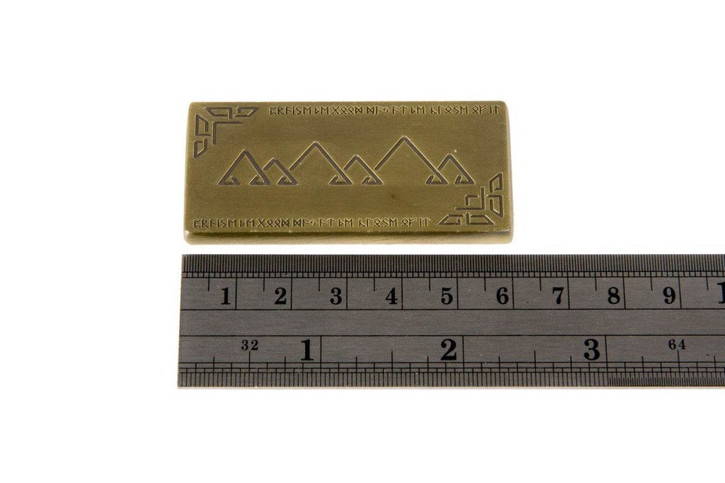 Fantasy Coins - Small Antique Gold Dwarven Bar (1) - 