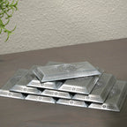 Fantasy Coins - Large Antique Silver Dwarven Bar (1) - 