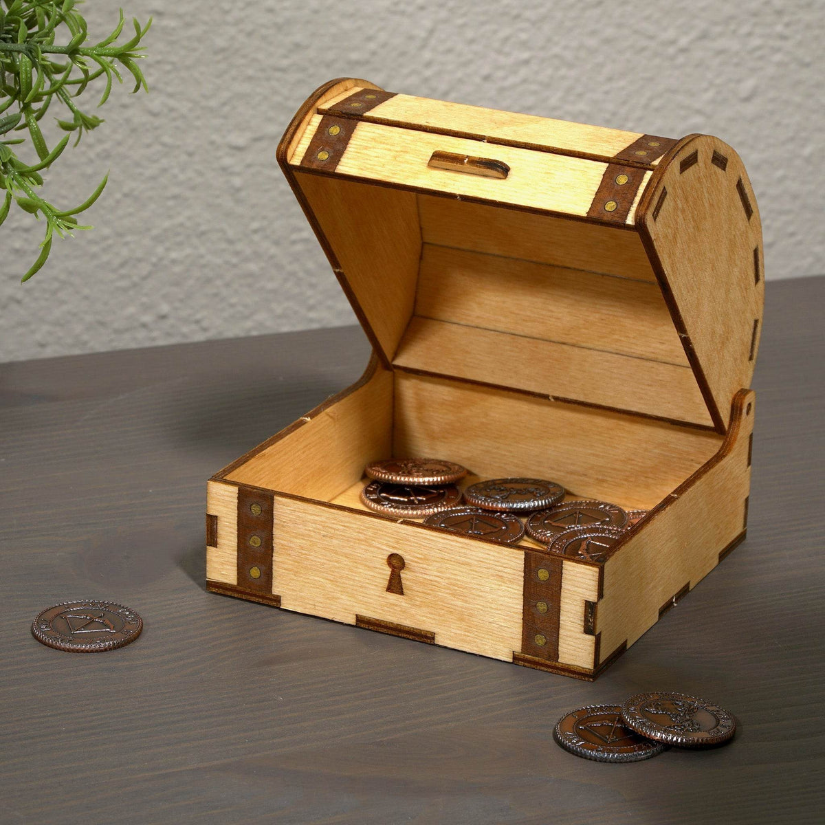 Fantasy Coins - Elven Copper Piece - 