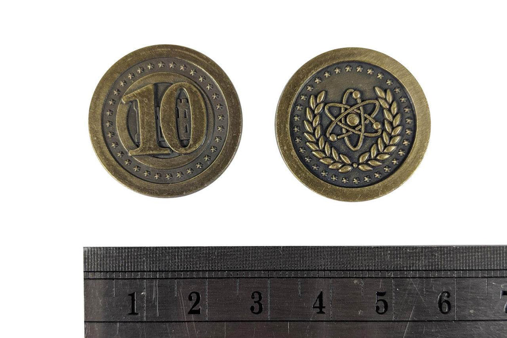 Fantasy Coins - Atomic Age 10 Value - 
