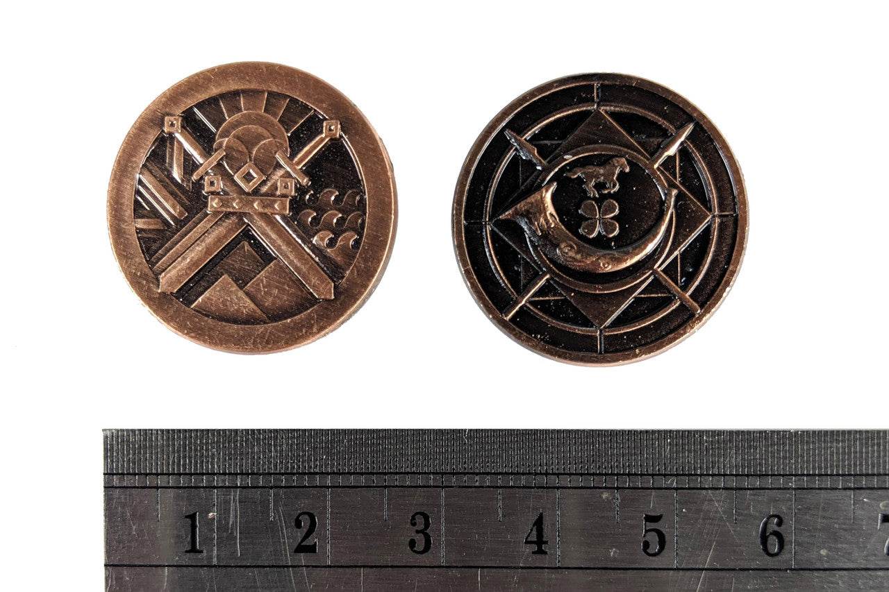 Fantasy Coins - Rangers Copper - 