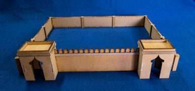15mm Temple Walls (MDF) - 15MMDF160-2 - 