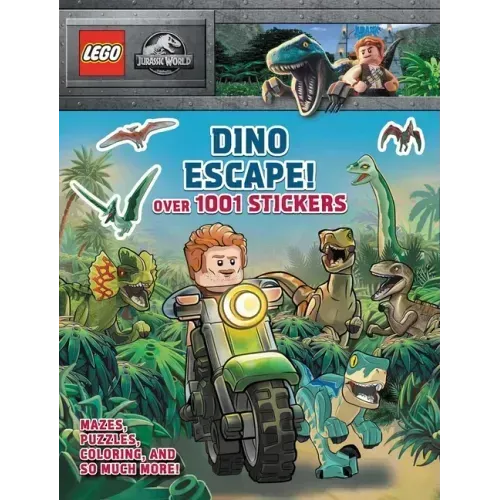 Lego Jurassic World: Dino Escape!: Over 1001 Stickers