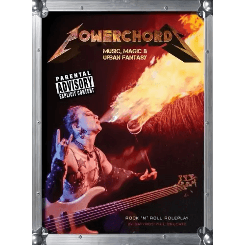 Powerchords: Music, Magic & Urban Fantasy: Rock 'n' roll roleplay - Hardcover - 