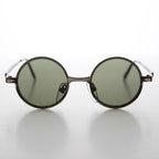 Round Metal Punk Hippie Vintage Steampunk Sunglass - Merlin 1