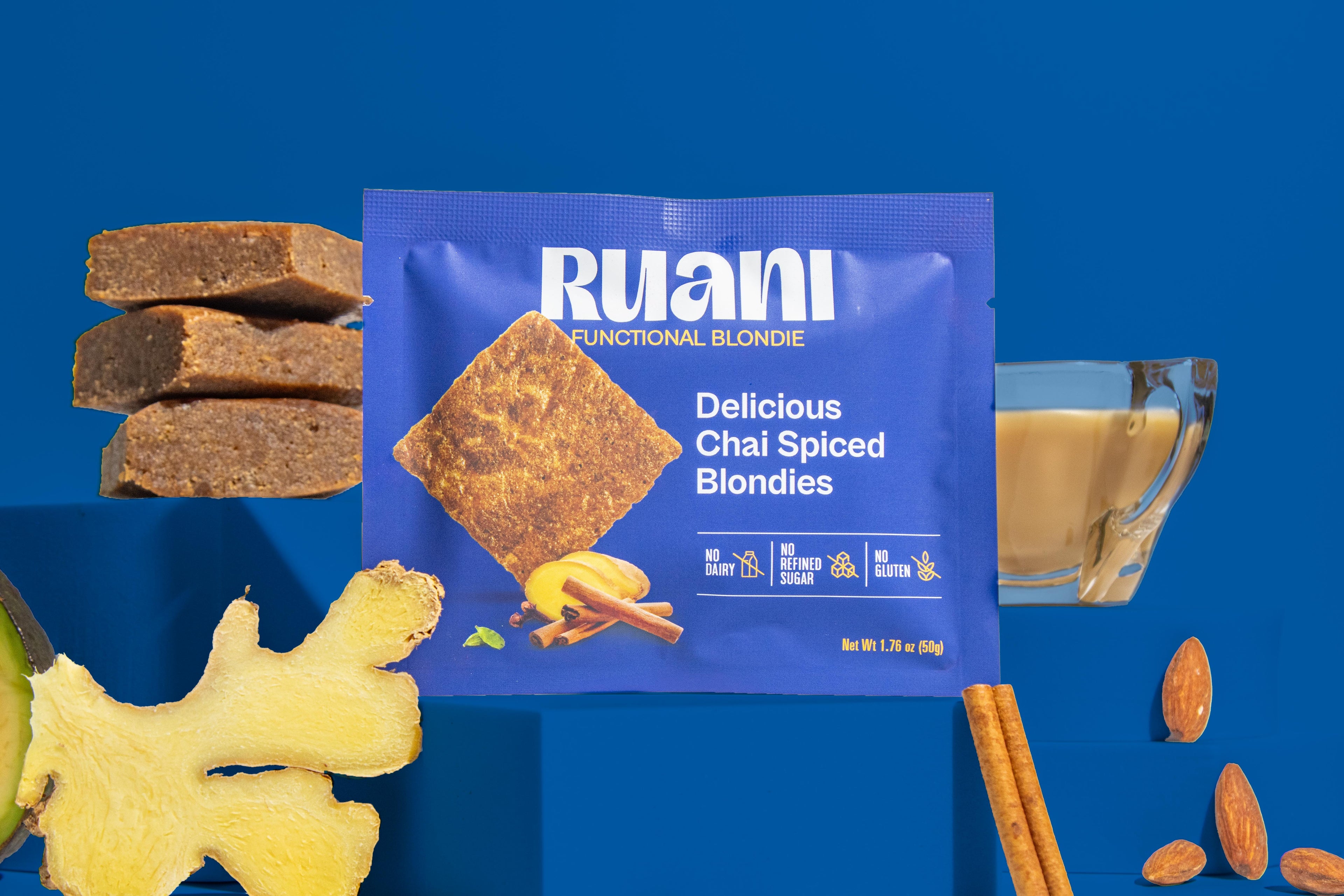 6 Pack Delicious Chai Spiced Blondie