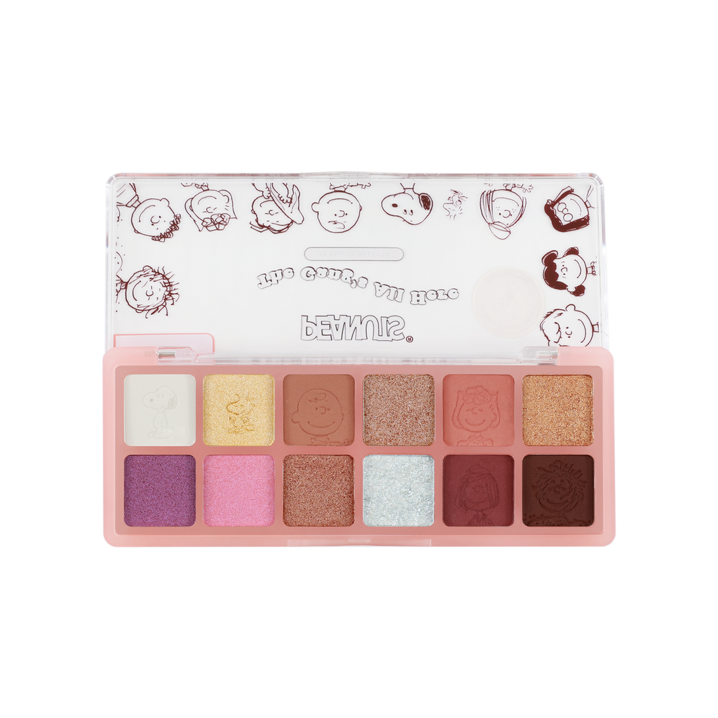 Peanuts 75th | The Gang’s All Here 12 Shade Palette