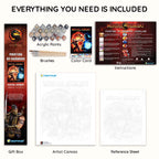 Mortal Kombat  - Paint By Numbers Kit