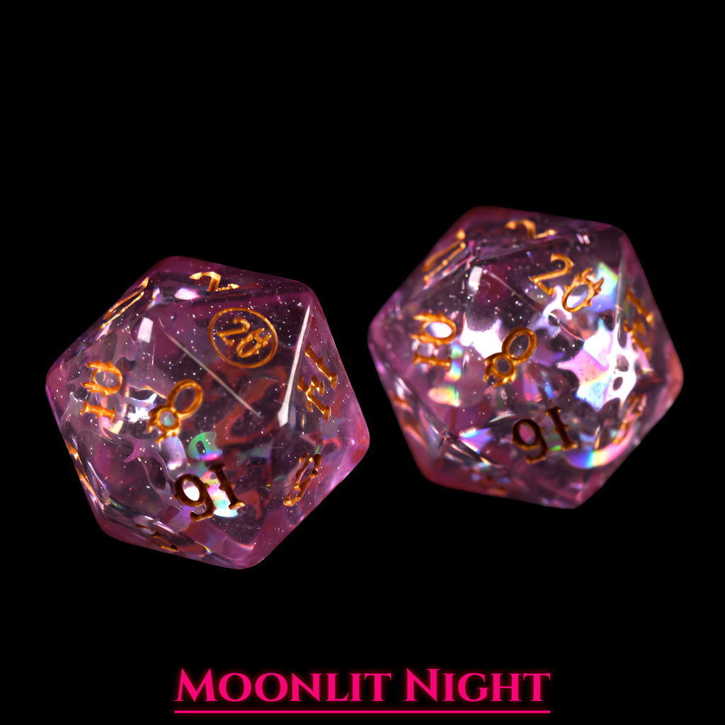 Moonlit Night Dice Set
