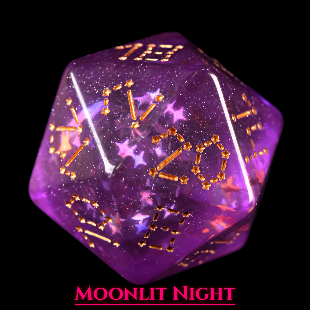 Moonlit Night Dice Set