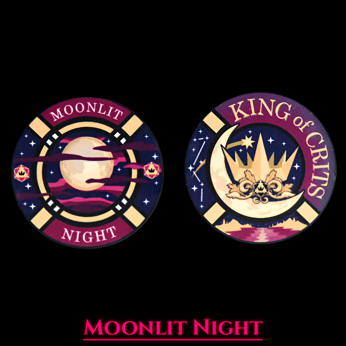 Moonlit Night Dice Set