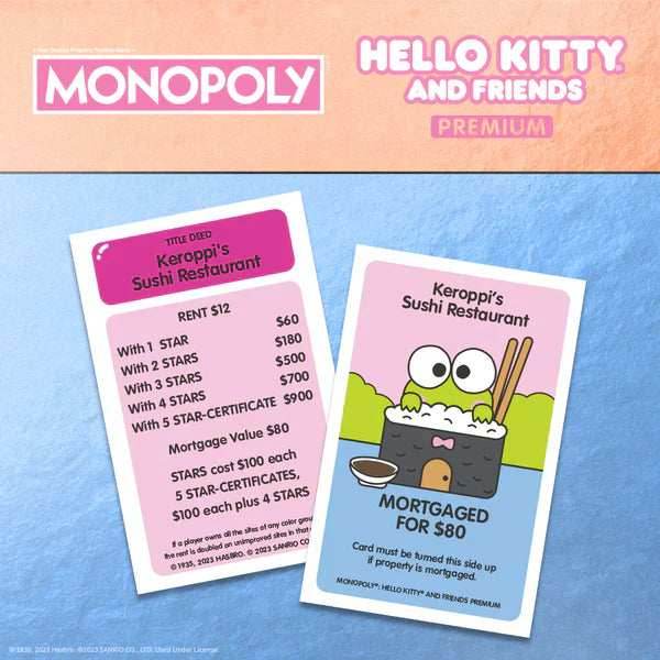 MONOPOLY®: Hello Kitty® and Friends Premium - 