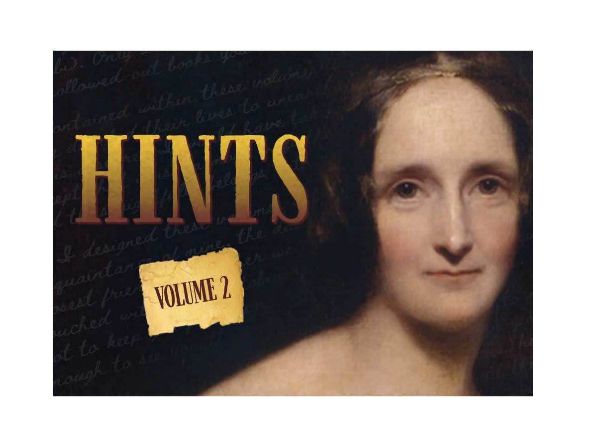 Mother of Frankenstein: Hint Cards - 