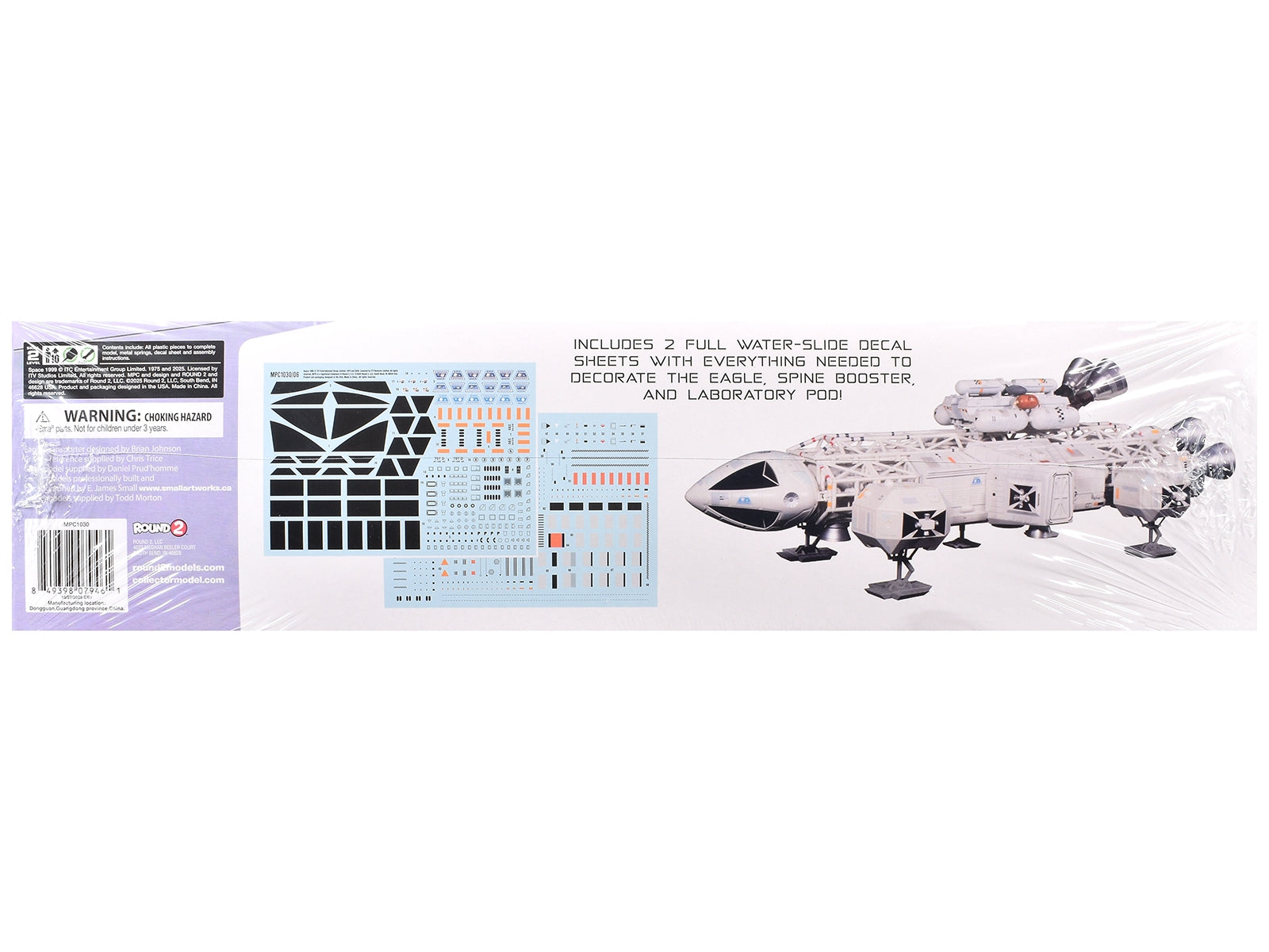 Skill 2 Model Kit Eagle Transporter Metamorph Edition "Space: 1999" (1975-1977) TV Series 1/48 Scale Model by MPC