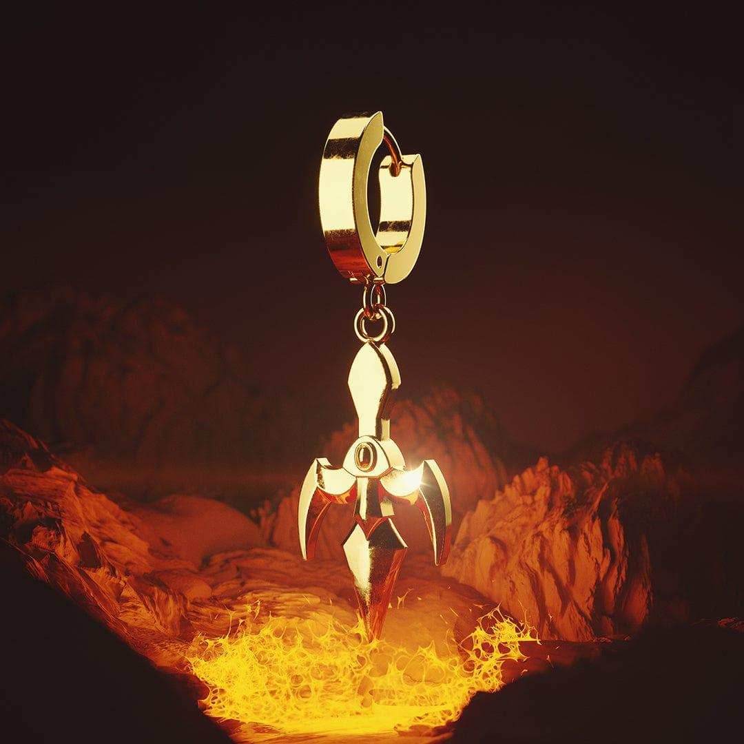 Avatar: The Last Airbender™ Mai's Sai Earring - Gold / Single