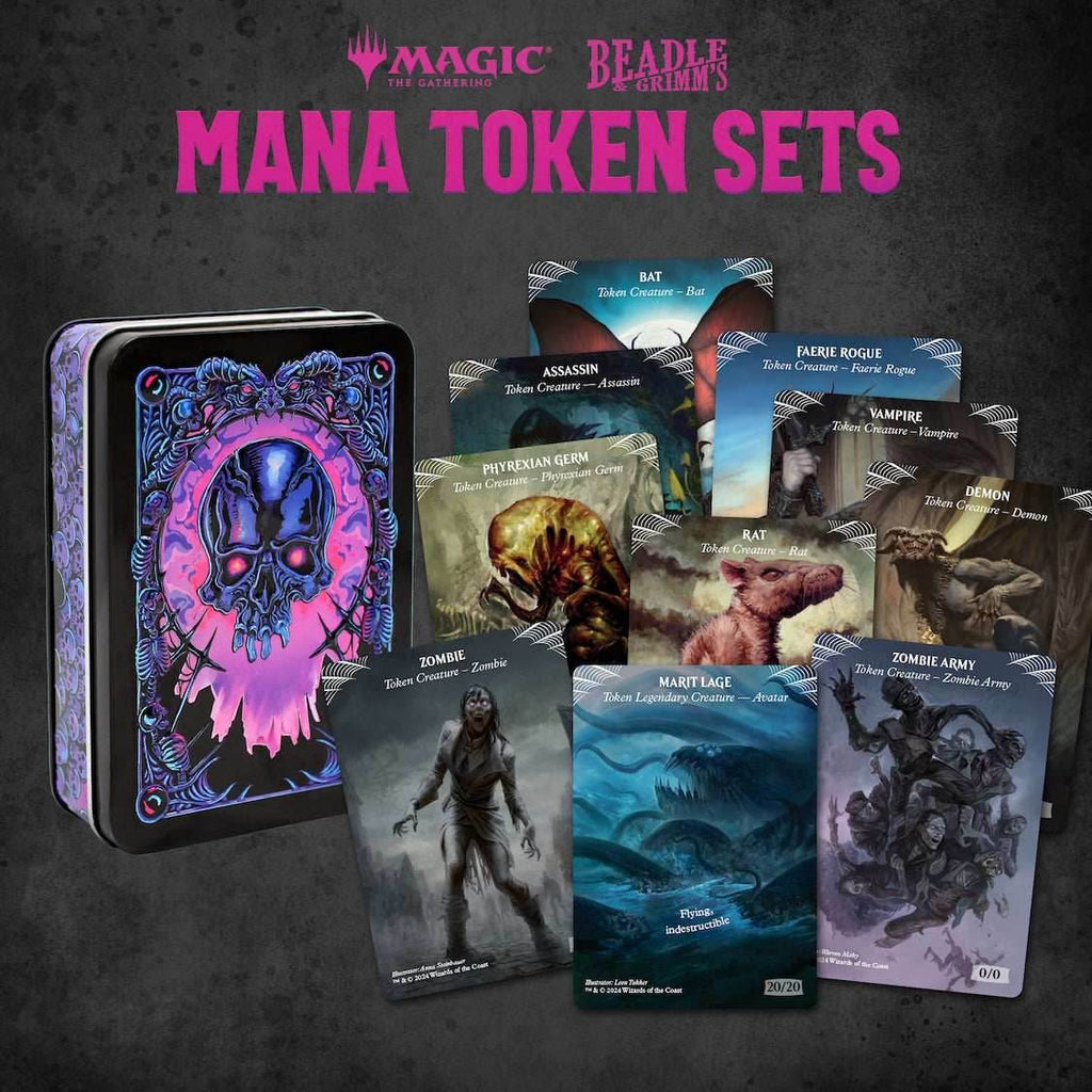 Black Mana Token Set (MTG) - 