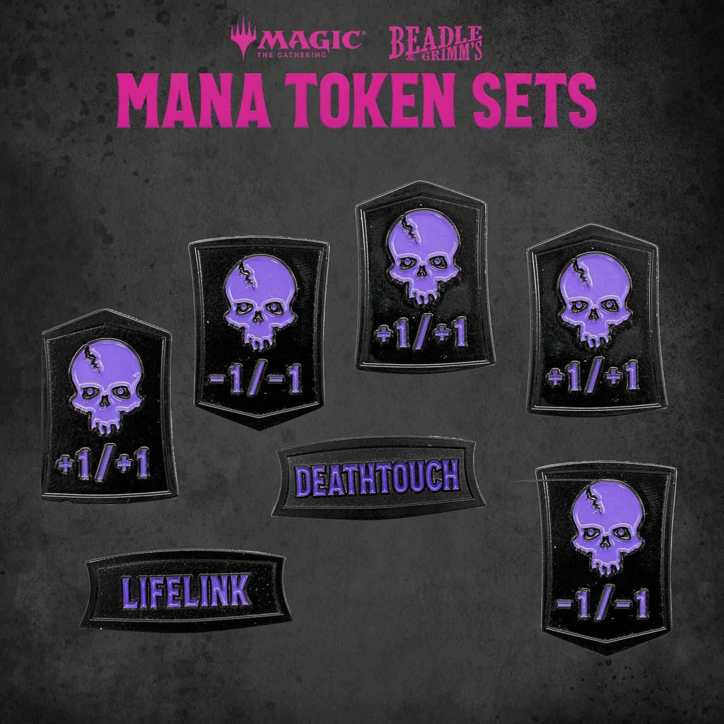 Black Mana Token Set (MTG) - 