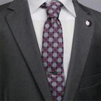 Marvel Captain America Silver Tie Bar