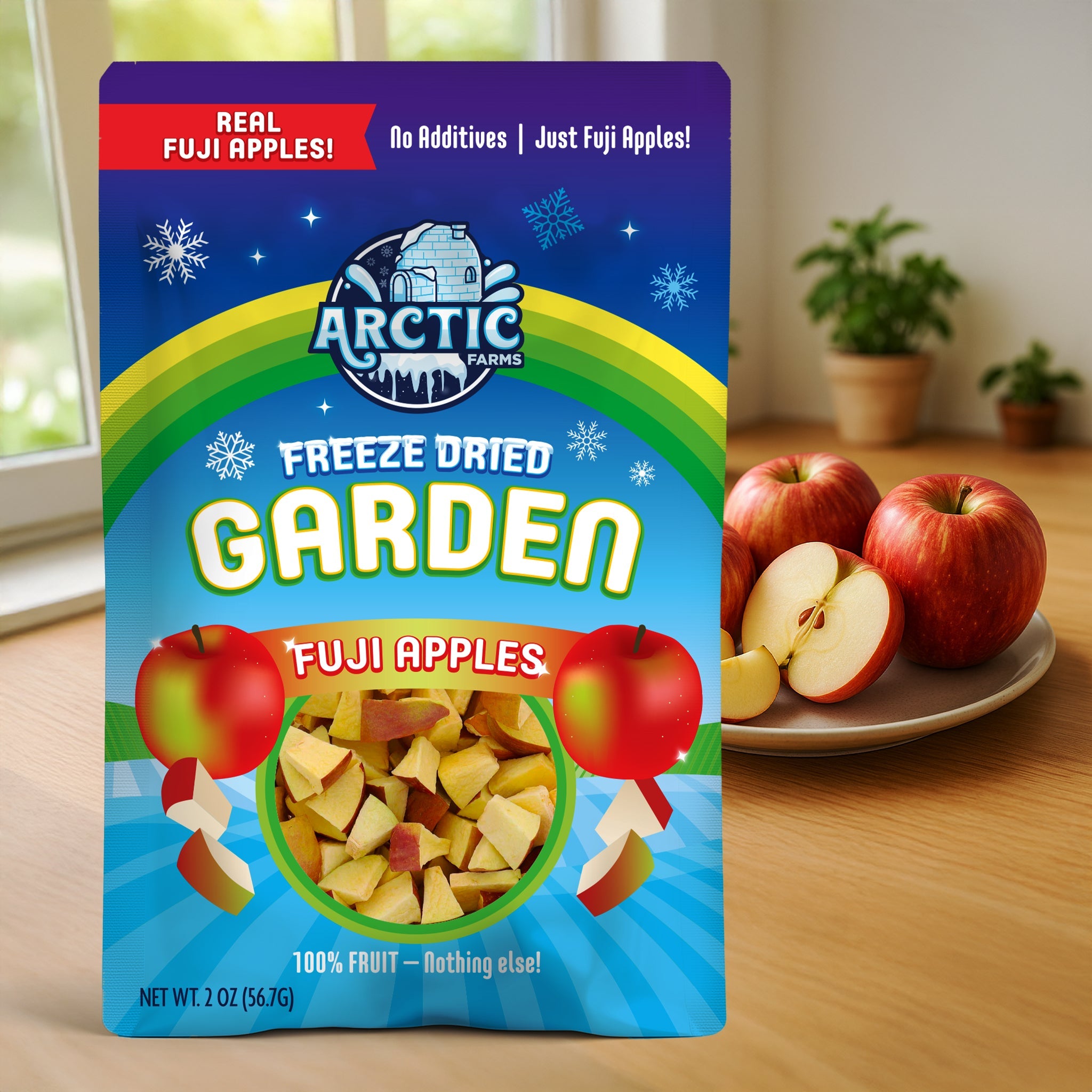 Freeze Dried Fuji Apple Bites