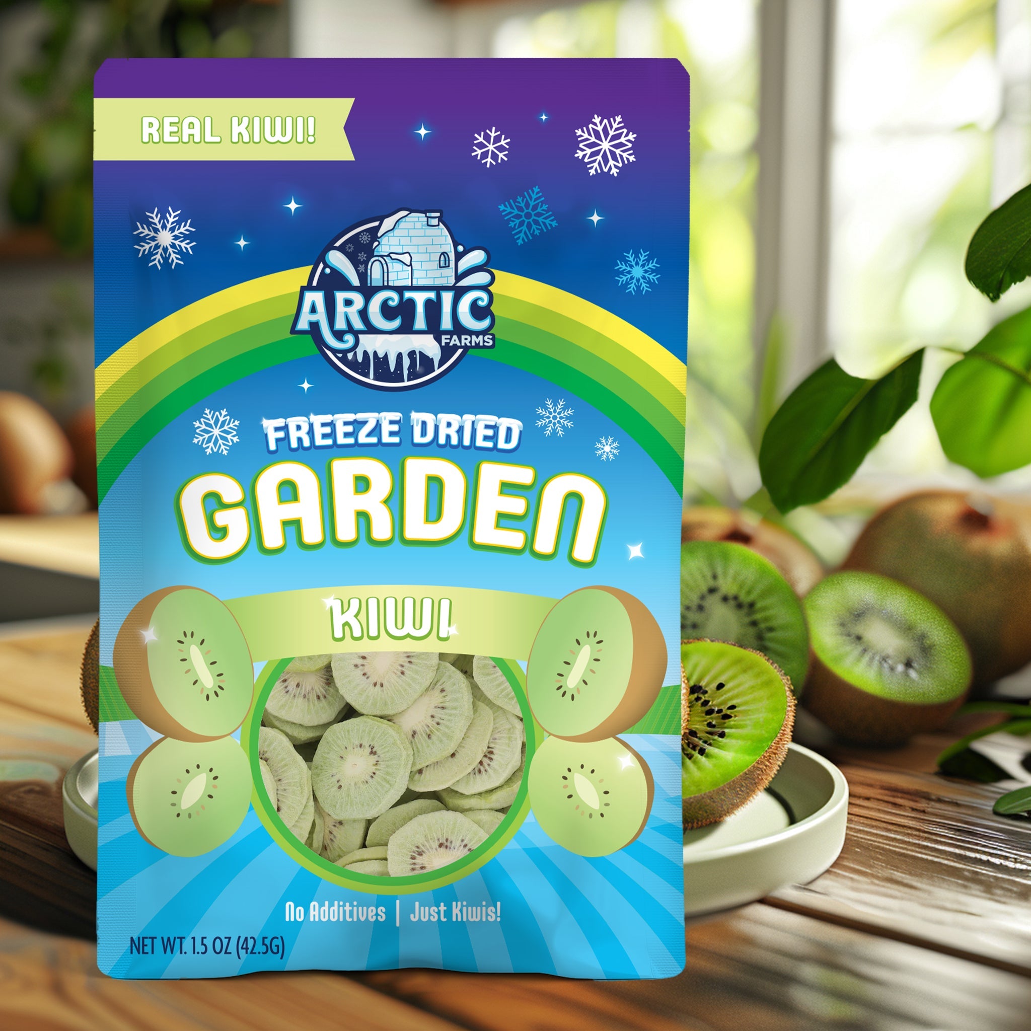 Freeze Dried Green Kiwi