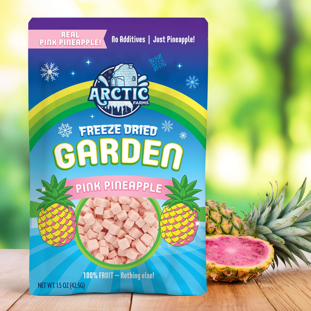Freeze Dried Pink Pineapple