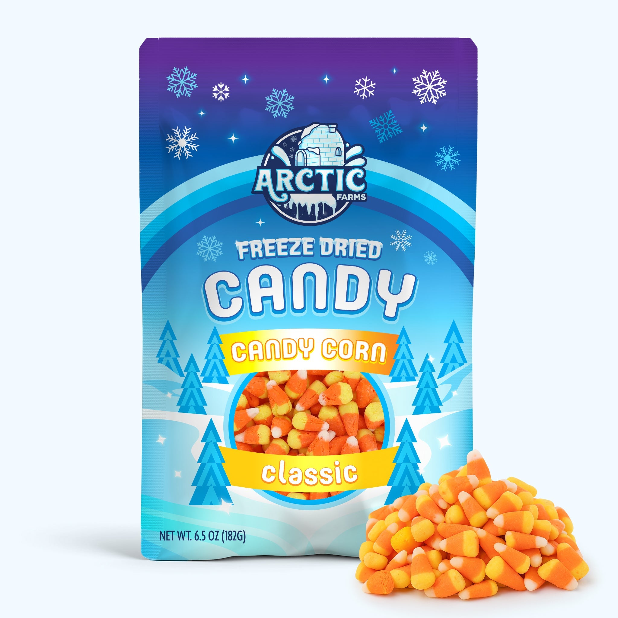Freeze Dried Candy Corn Halloween Edition