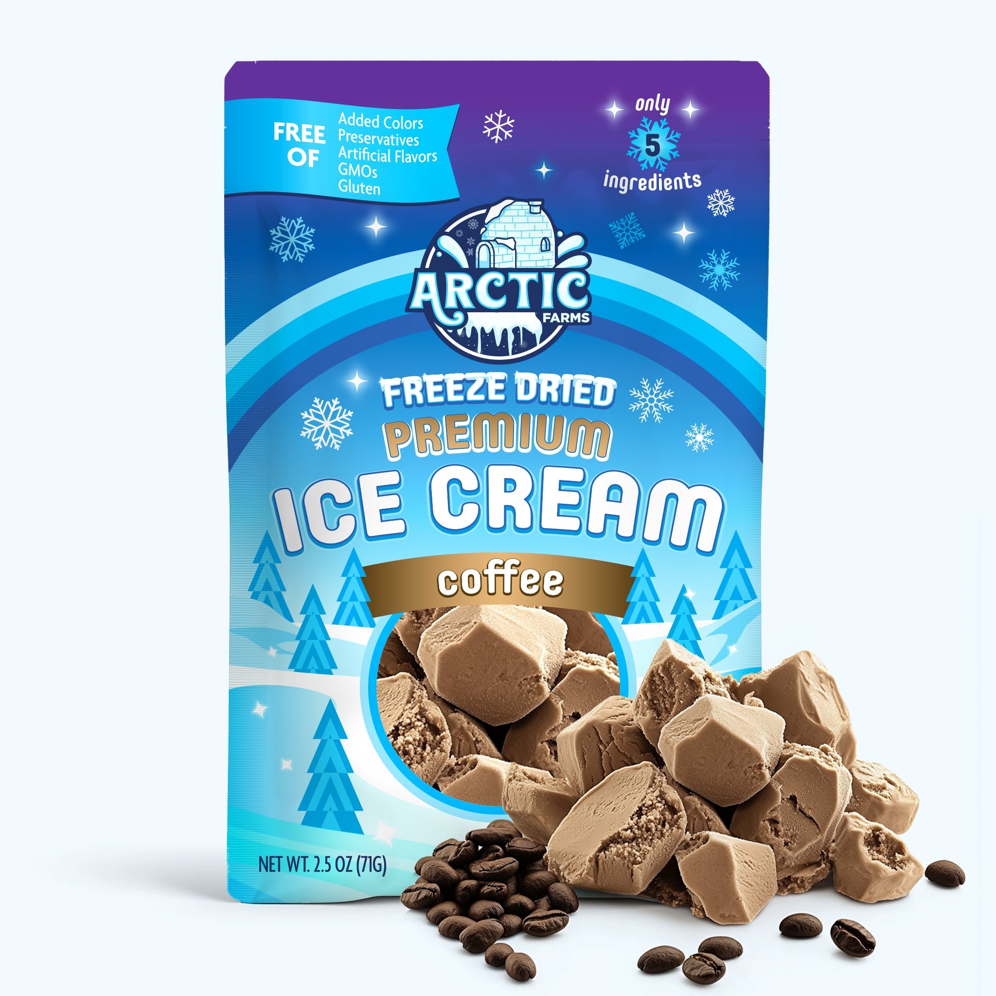 PREMIUM Freeze Dried Ice Cream * Only 5 Ingredients *