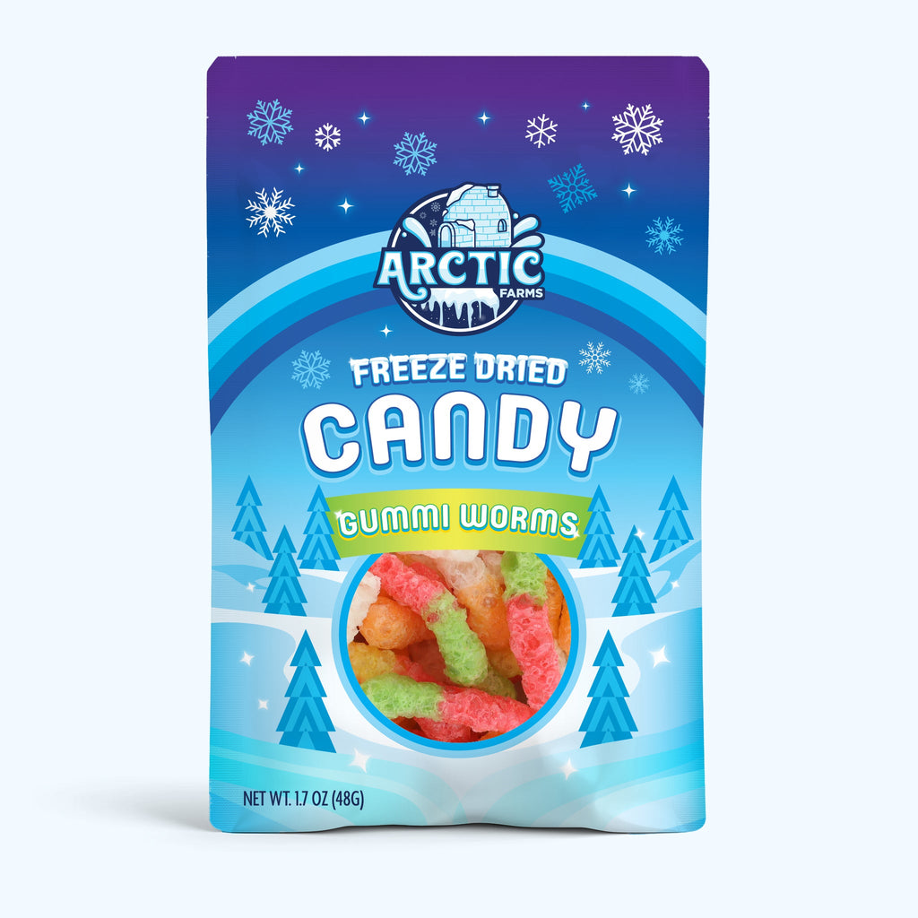 Freeze Dried Gummy Worms