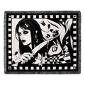 Madness Reigns Woven Blanket - 