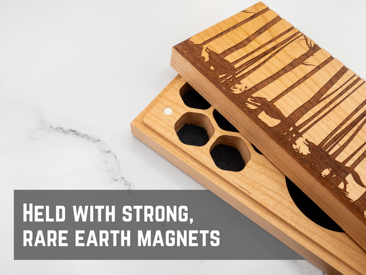 Wolf Pack | Engraved Dual Hex Dice Vault