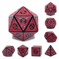Magic Flame - Red RPG Dice Set - 