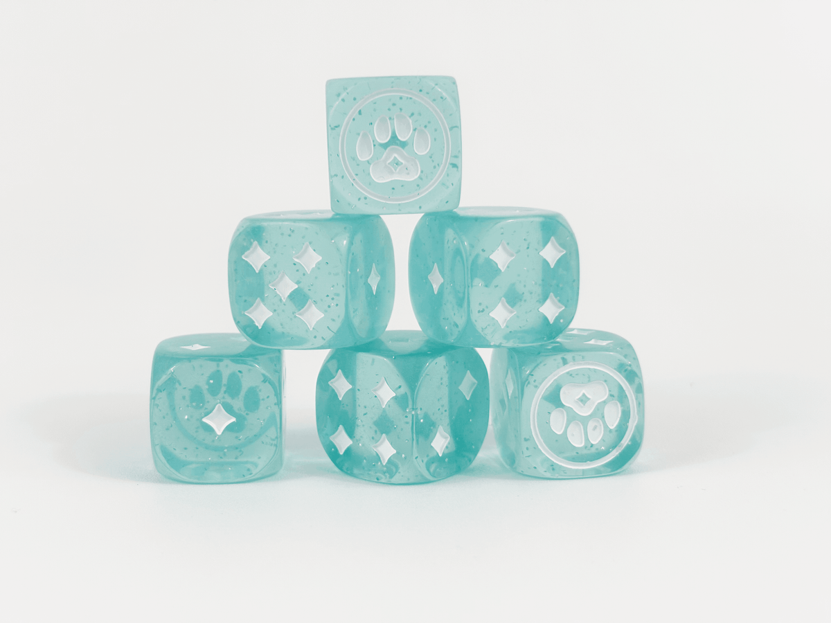 Kitty Paw Dice Set (Magical Kitties 2E) - 