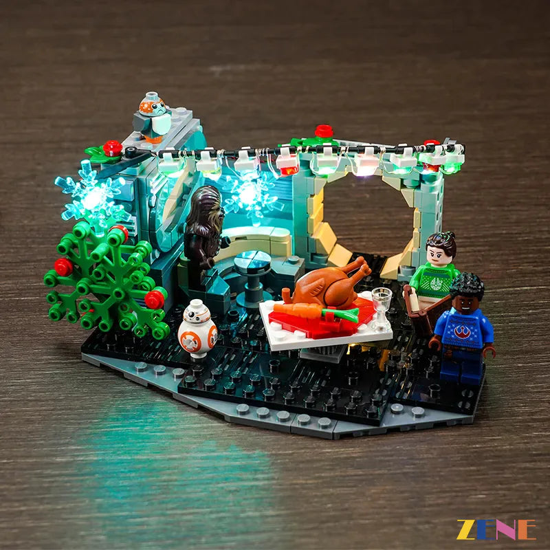 Light Kit for LEGO Millennium Falcon Holiday Diorama #40658