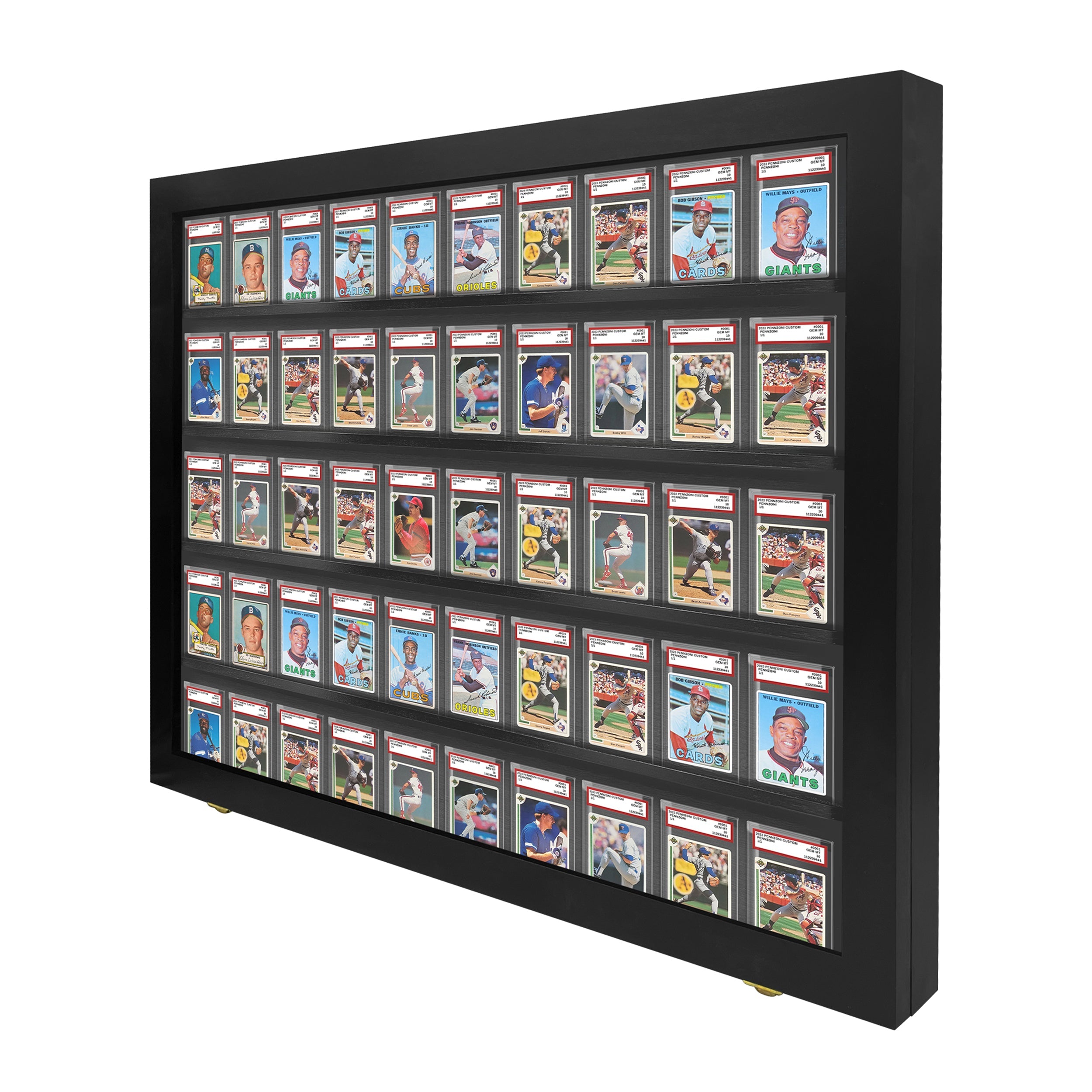 50 Graded PSA - Card Display