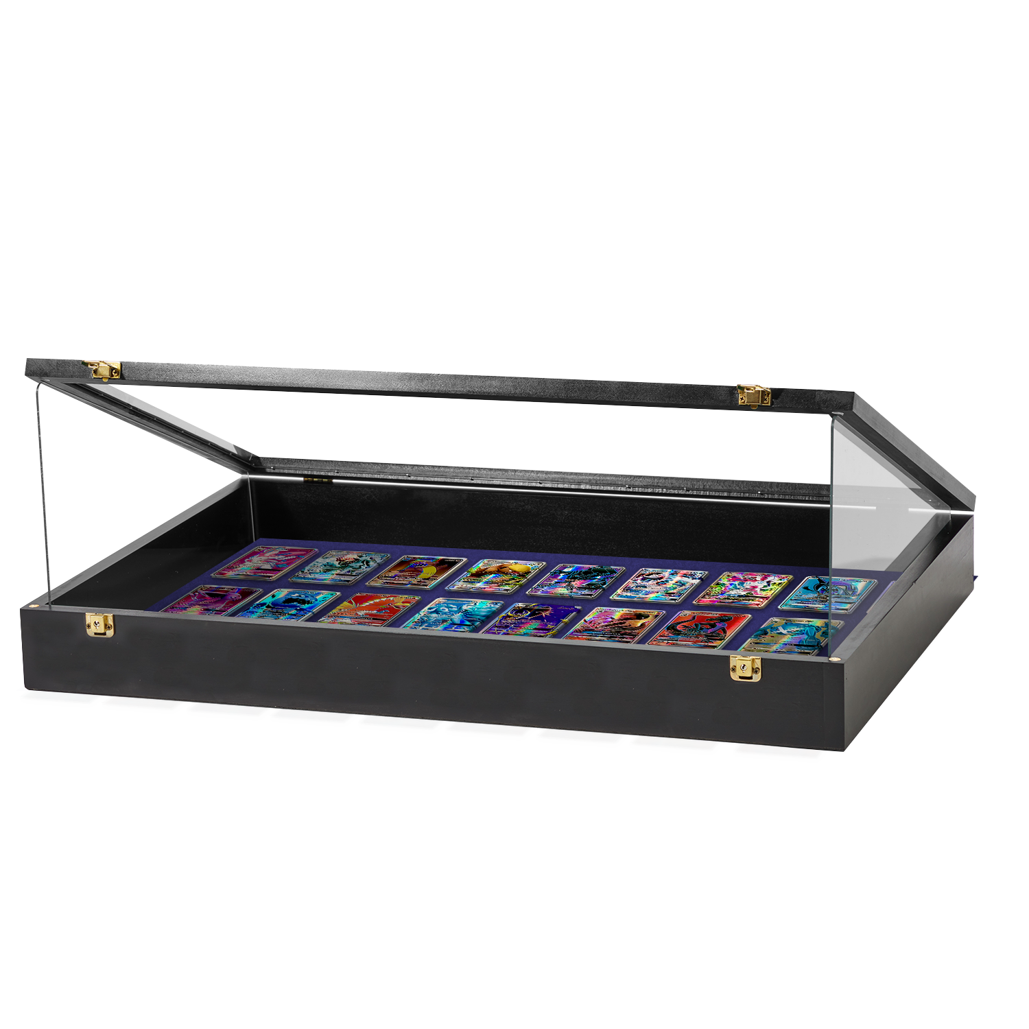 Trade Show Display Case Portable - w/ Acrylic Side Guards